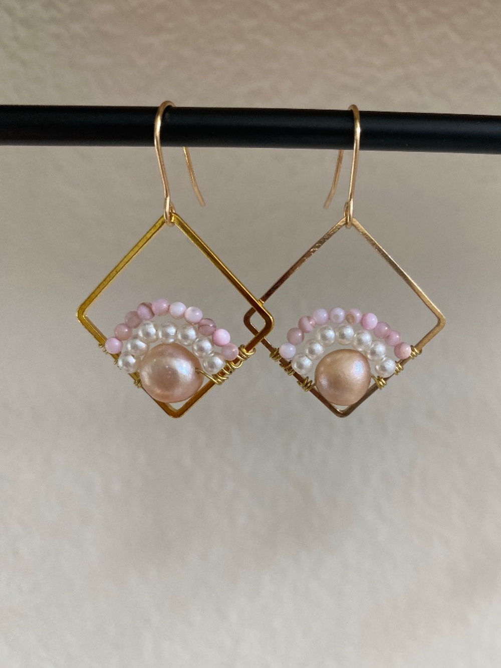 Handmade Freshwater Pearl Earrings